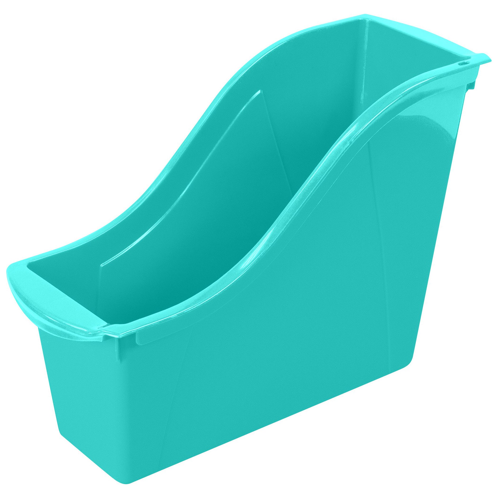 Small Book Bin, Teal