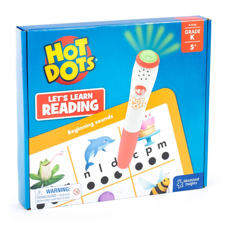 Hot Dots® Let's Learn Kindergarten Reading!