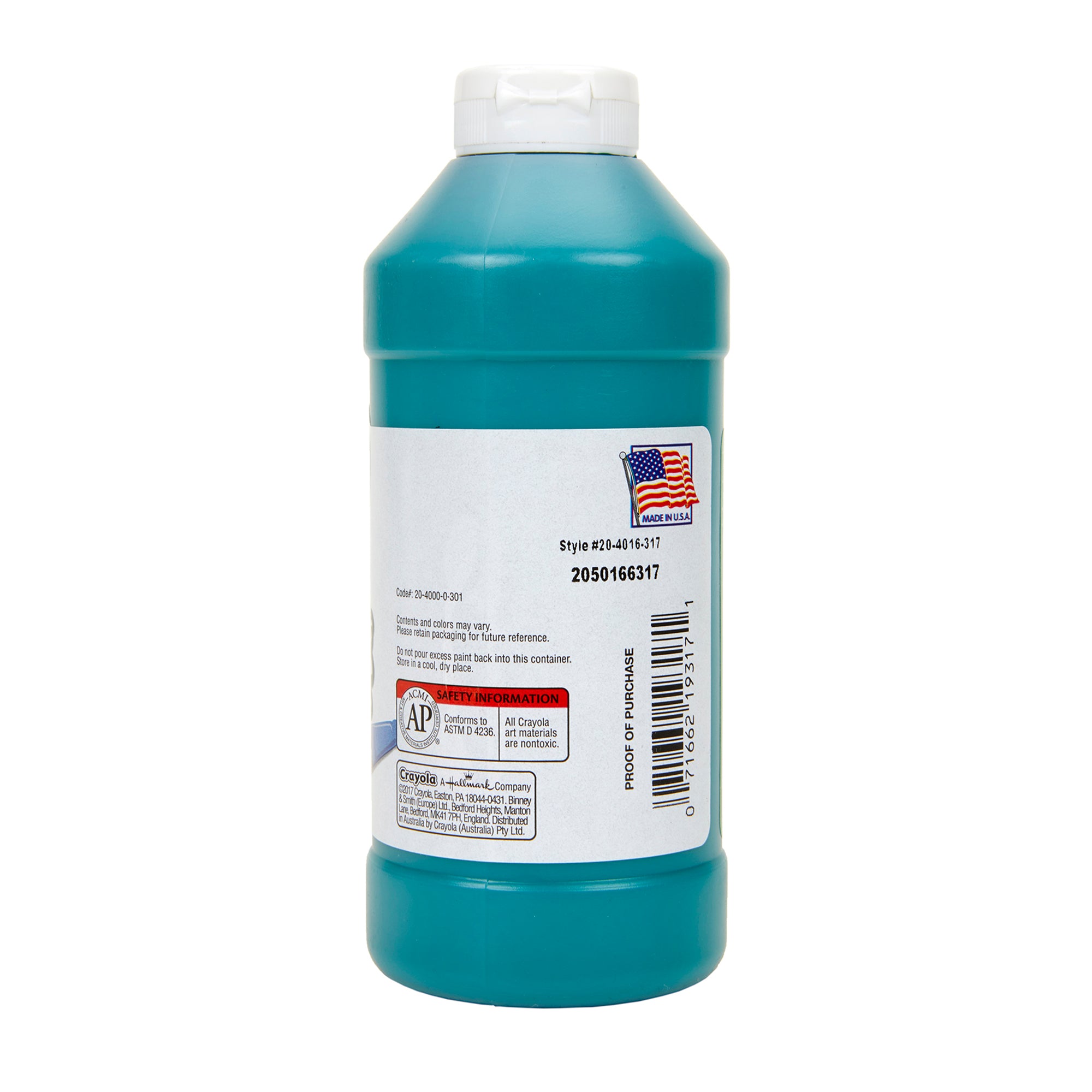 Portfolio Series Acrylic Paint, 16 oz., Phthalo Green