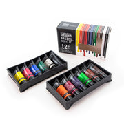 LQ BASICS Acrylic Color 12 x 22ml Tube Set