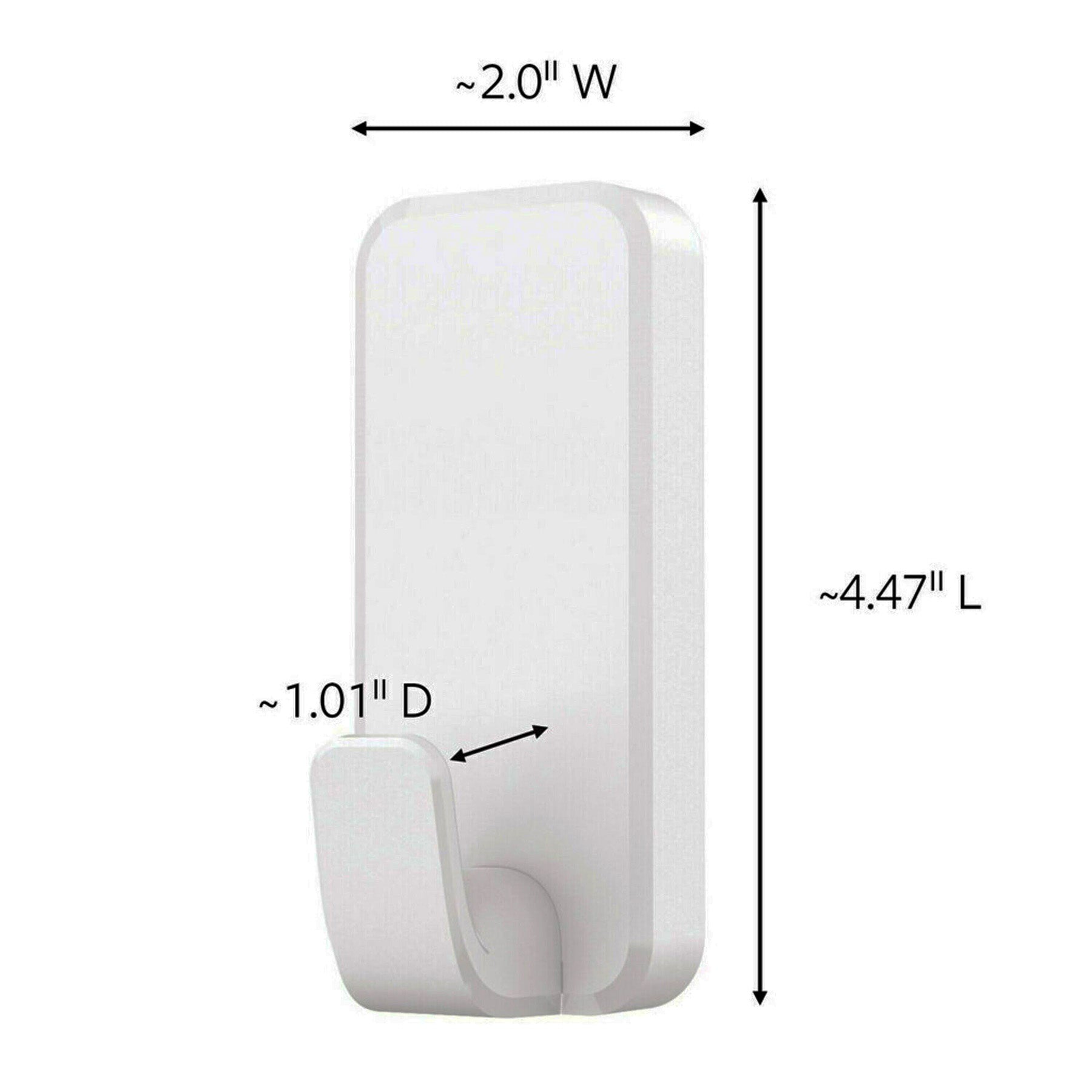 X-Large Utility Hooks, 10 lb, White, 1 Hook