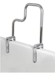 Carex Tri-Grip Bathtub Rail, Chrome