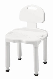 Carex Universal Bath Bench with Back, Each