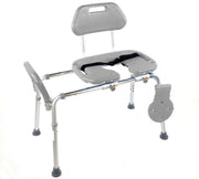 HydroGlyde Sliding Bath Bench, Gray