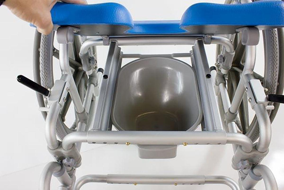 MaxiBathe Bariatric Shower Commode Transport Chair