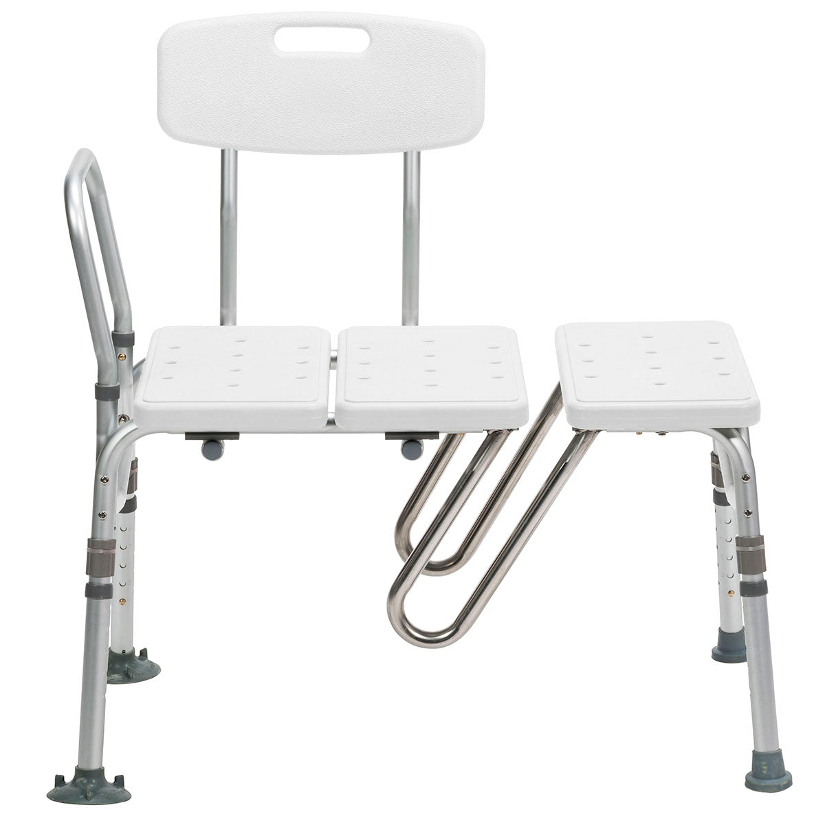 Drive, Splash Defense Transfer Bench with Curtain Guard Protection