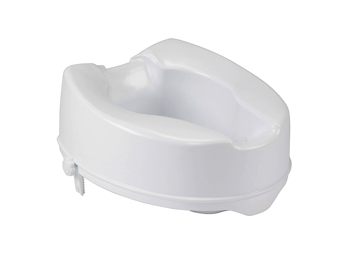 Drive, Raised Toilet Seat with Lock, Standard Seat, 6"