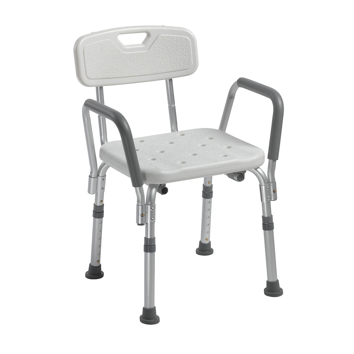 Drive, Knock Down Bath Bench with Back and Padded Arms