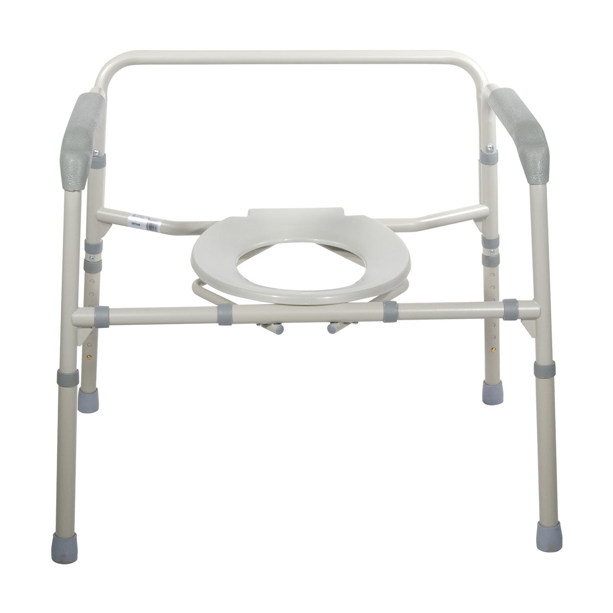 Drive, Heavy Duty Bariatric Folding Bedside Commode Chair