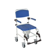 Drive, Aluminum Shower Commode Transport Chair