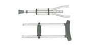 Drive, Knock Down Universal Aluminum Crutches, 1 Pair