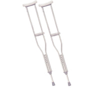 Drive, Walking Crutches with Underarm Pad and Handgrip, Adult, 1 Pair
