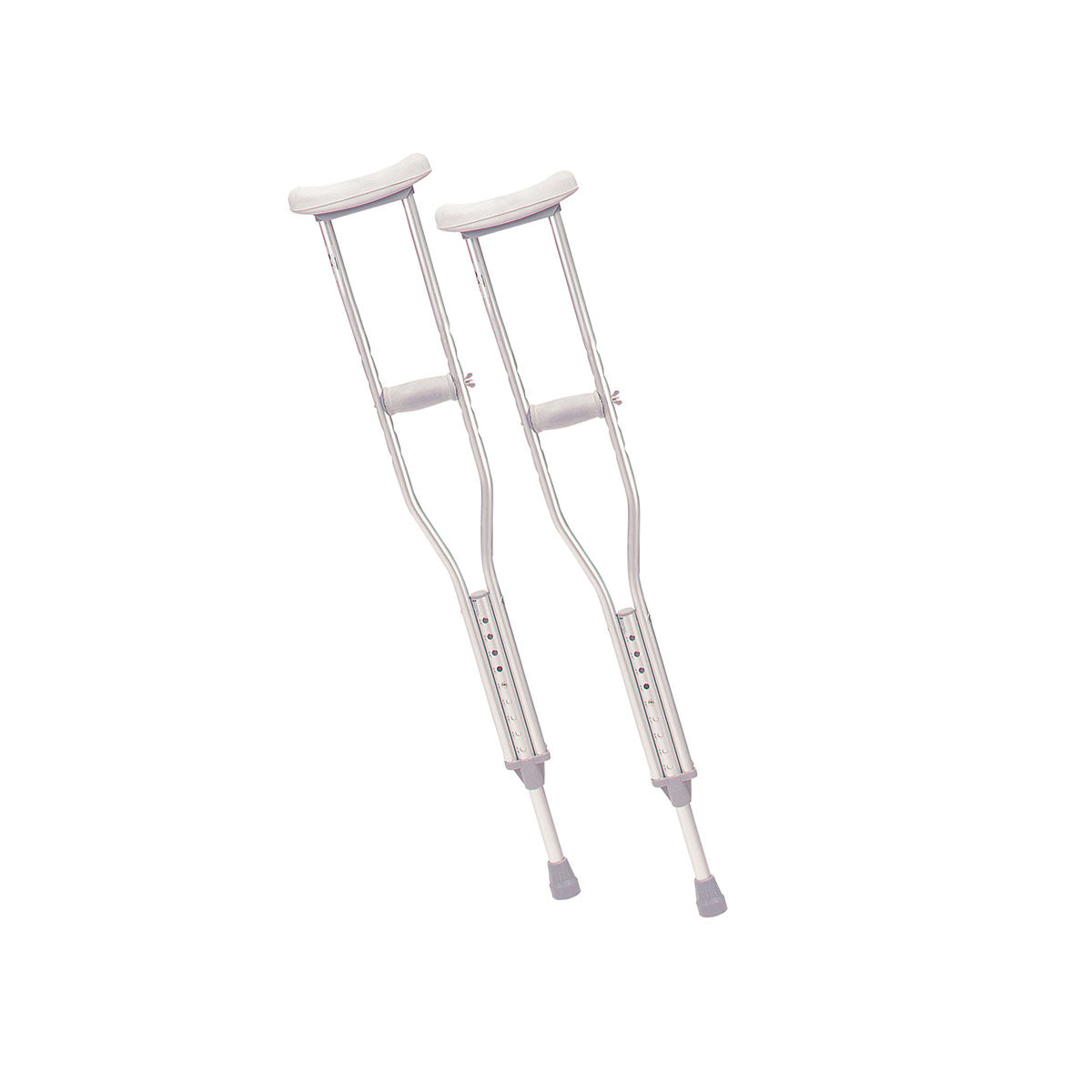 Drive, Walking Crutches with Underarm Pad and Handgrip, Youth, 1 Pair