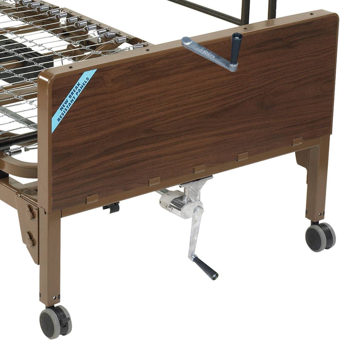 Drive, Delta Ultra Light Semi Electric Hospital Bed with Full Rails