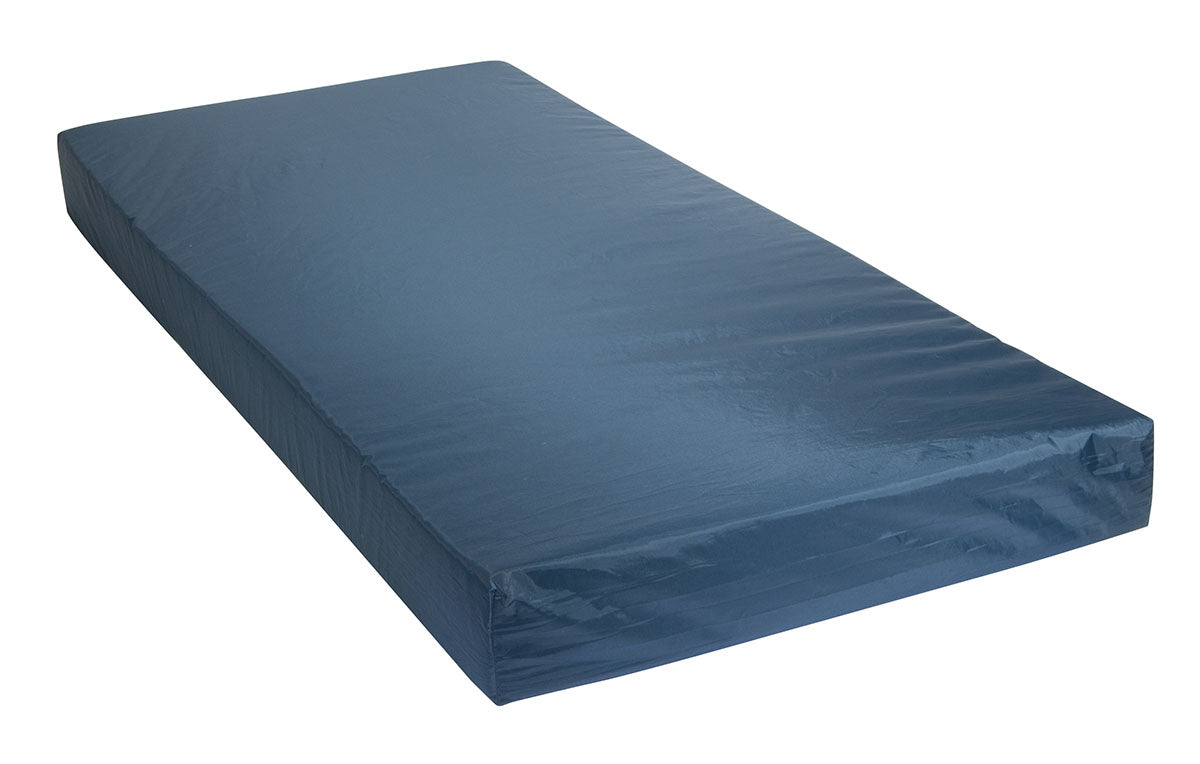 Drive, Delta Ultra Light Semi Electric Hospital Bed with Full Rails and Therapeutic Support Mattress