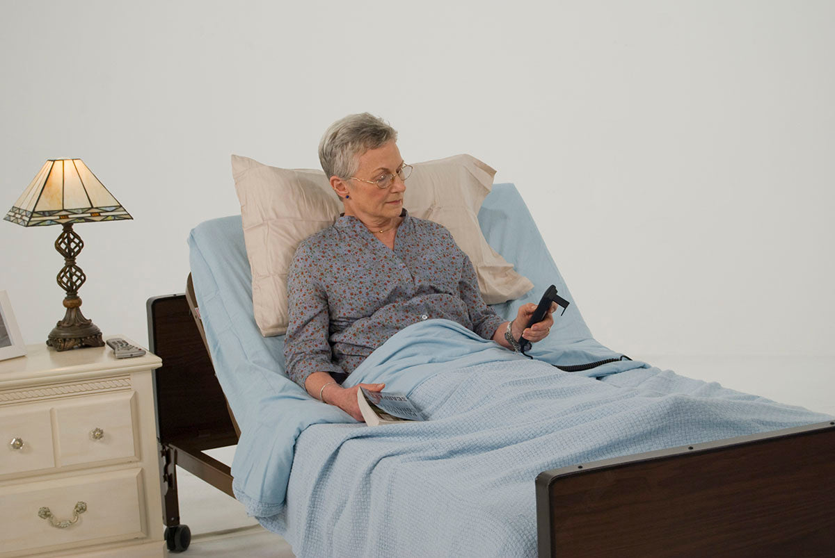 Drive, Delta Ultra Light Full Electric Low Hospital Bed, Frame Only