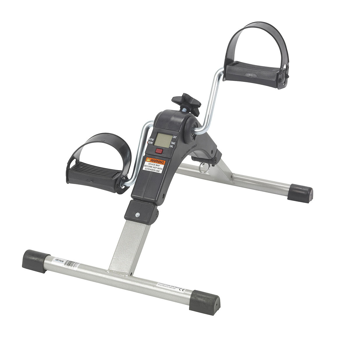 Drive, Folding Exercise Peddler with Electronic Display, Black