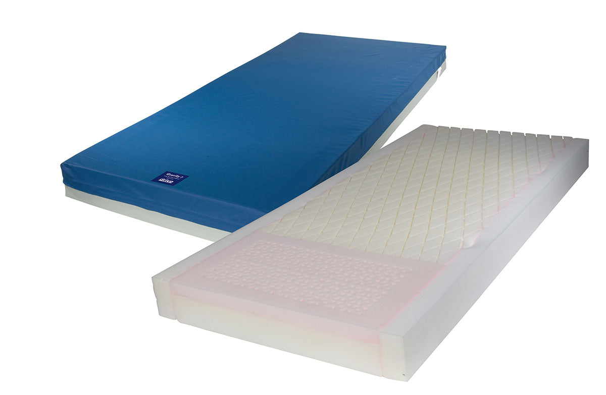 Drive, Gravity 7 Long Term Care Pressure Redistribution Mattress, No Cut Out, 76"