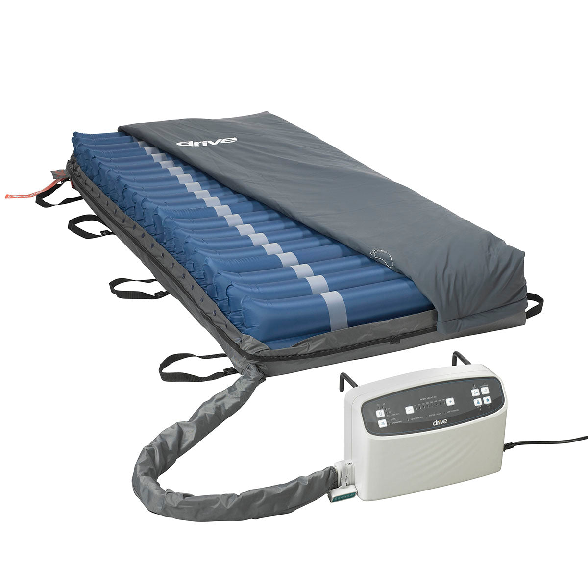 Drive, Med Aire Plus Low Air Loss Mattress Replacement System, 84" x 36"