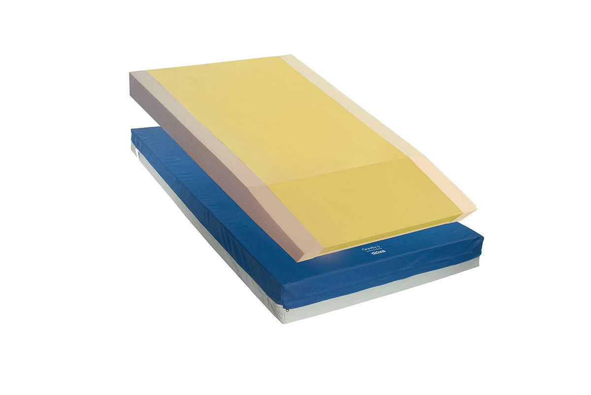 Drive, Gravity 9 Long Term Care Pressure Redistribution Mattress, No Cut Out, Small
