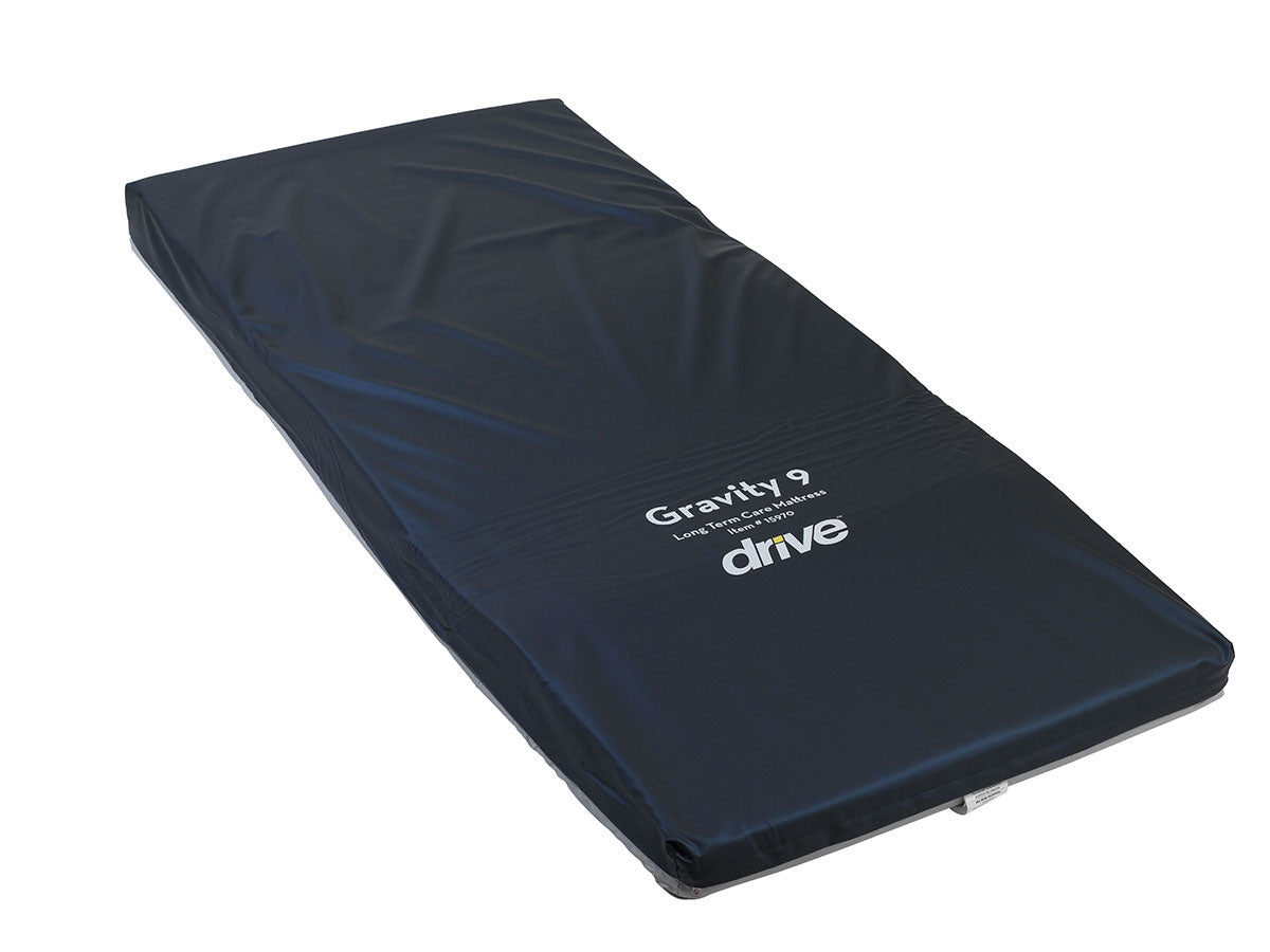 Drive, Gravity 9 Long Term Care Pressure Redistribution Mattress, No Cut Out, 42"W x 84"L