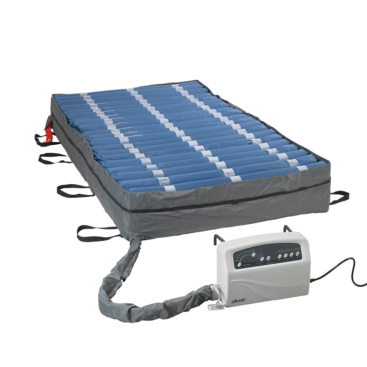 Drive, Med Aire Plus Bariatric Low Air Loss Mattress Replacement System, 80" x 54"