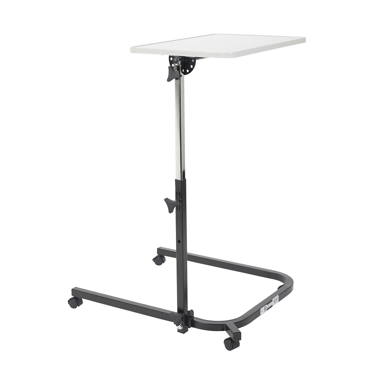 Drive, Pivot and Tilt Adjustable Overbed Table