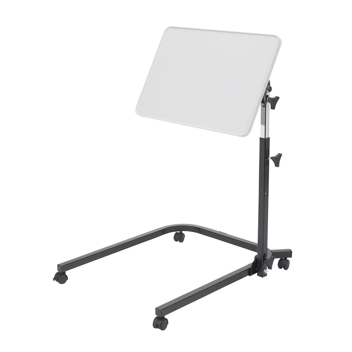 Drive, Pivot and Tilt Adjustable Overbed Table