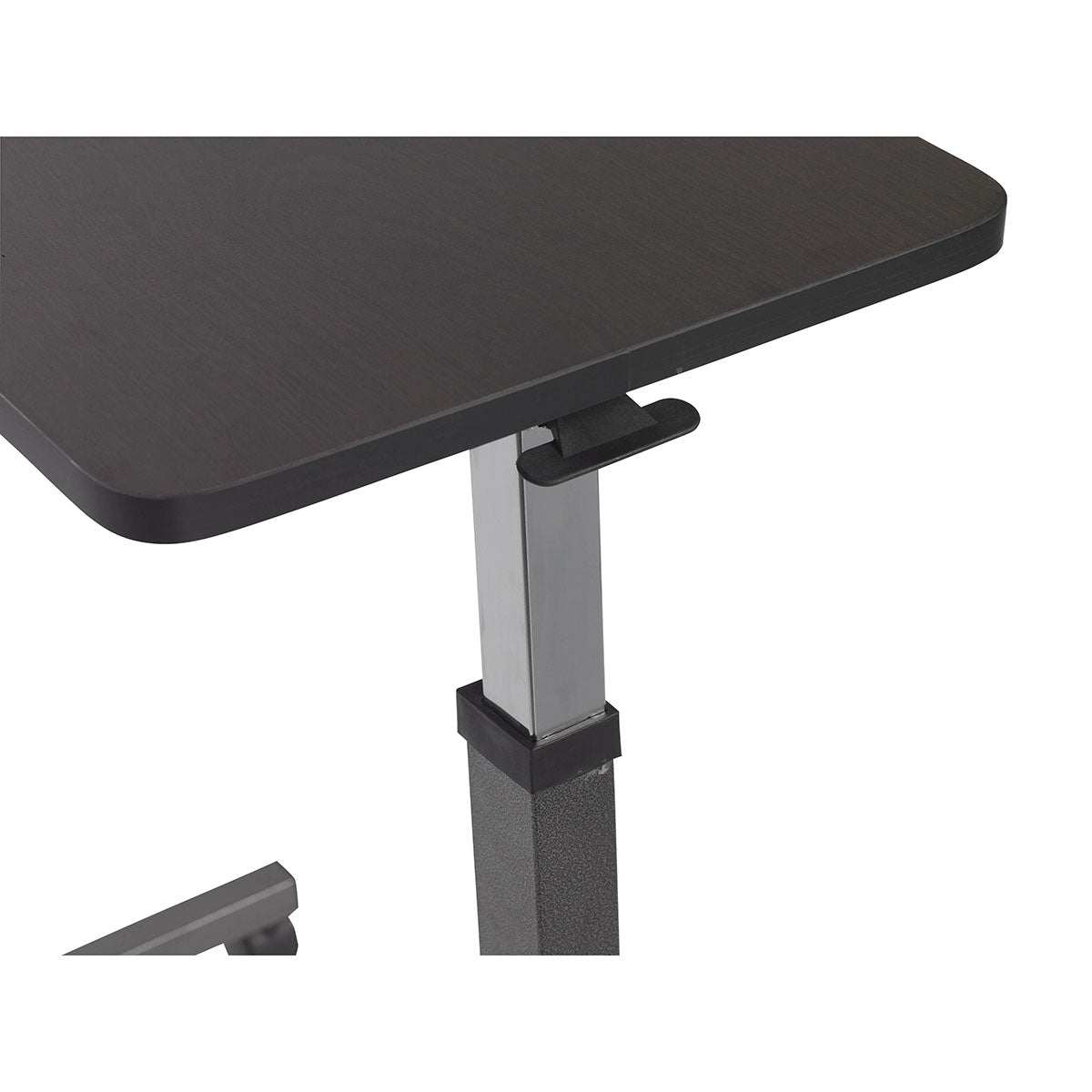 Drive, Non Tilt Top Overbed Table, Silver Vein