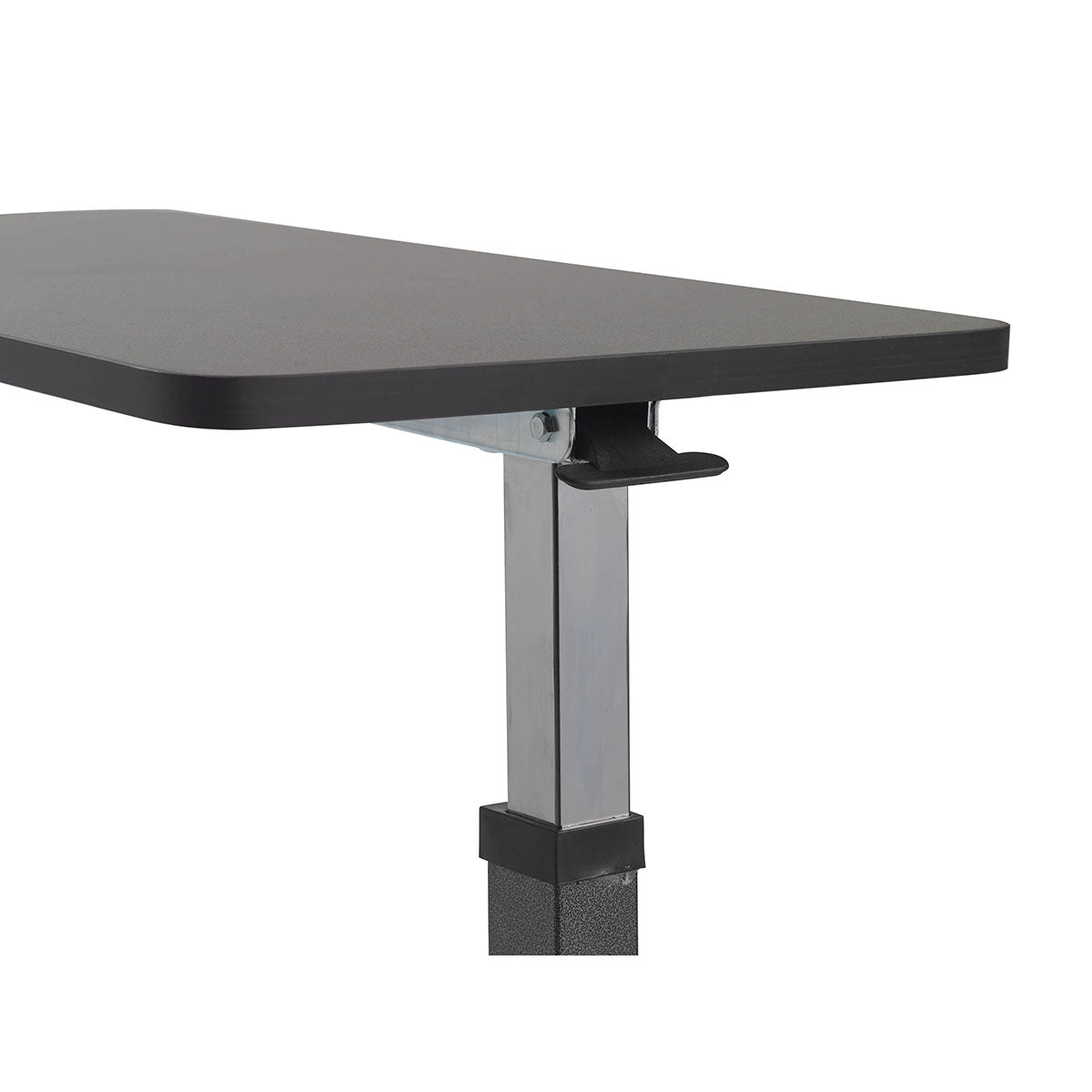 Drive, Non Tilt Top Overbed Table, Silver Vein