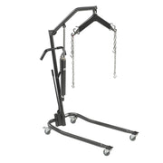 Drive, Hydraulic Patient Lift, 6 Point Cradle, 3" Casters, Silver Vein