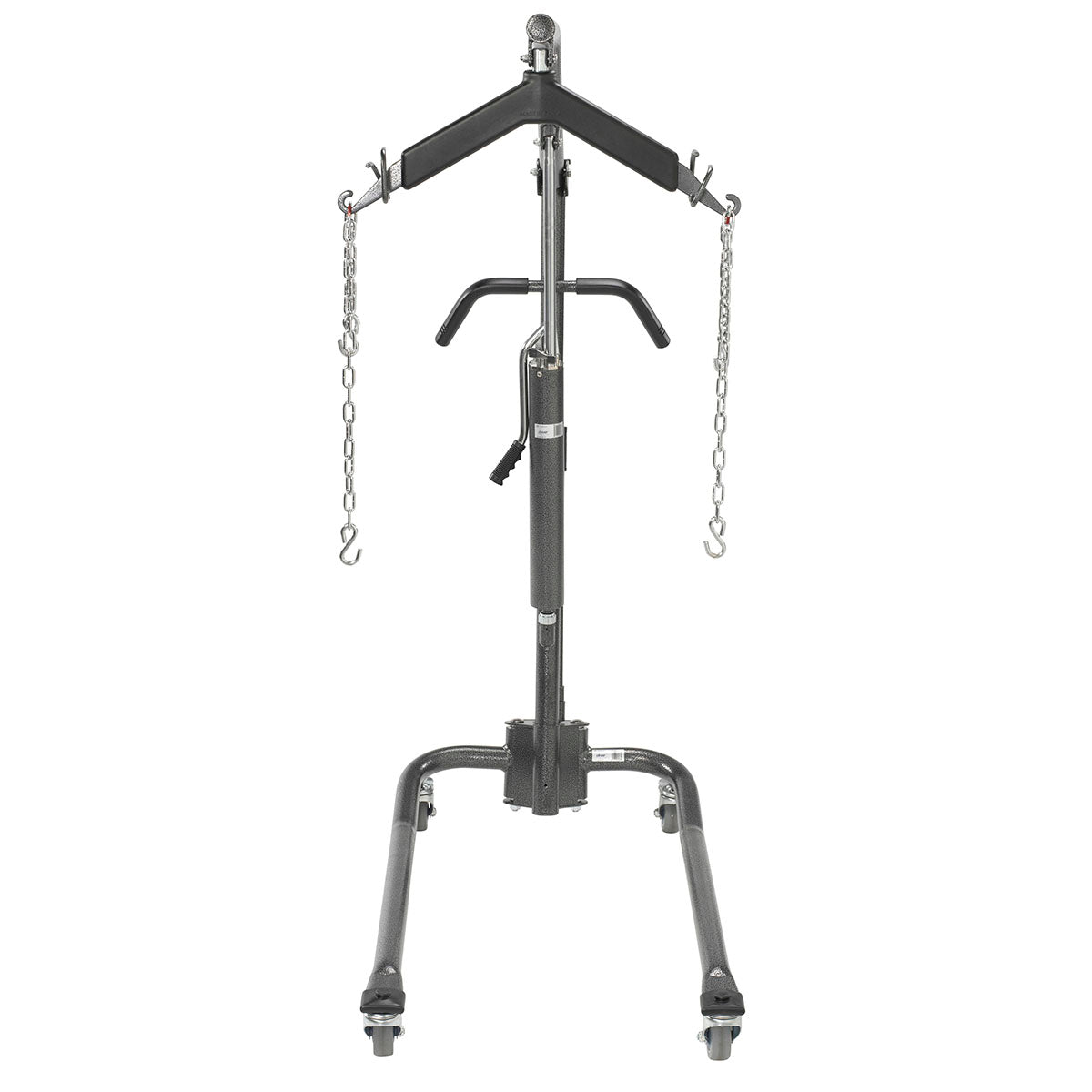 Drive, Hydraulic Patient Lift, 6 Point Cradle, 3" Casters, Silver Vein