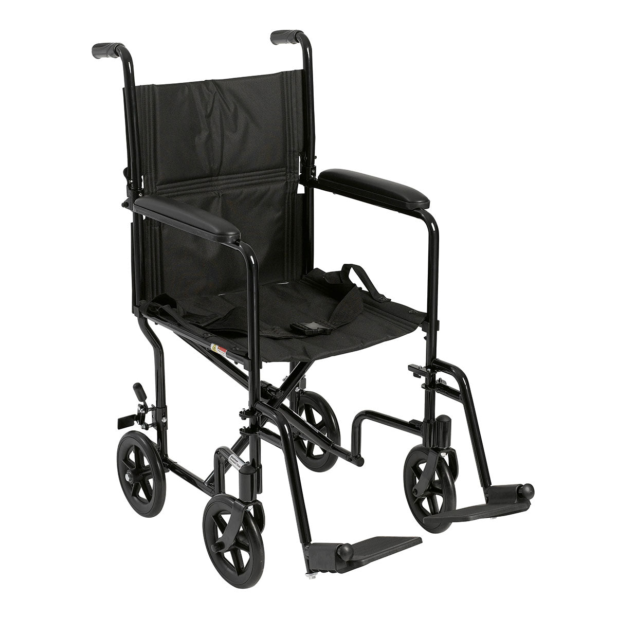 Drive, Lightweight Transport Wheelchair, 17" Seat, Black