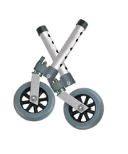 Drive, Swivel Lock Walker Wheels, 5", 1 Pair