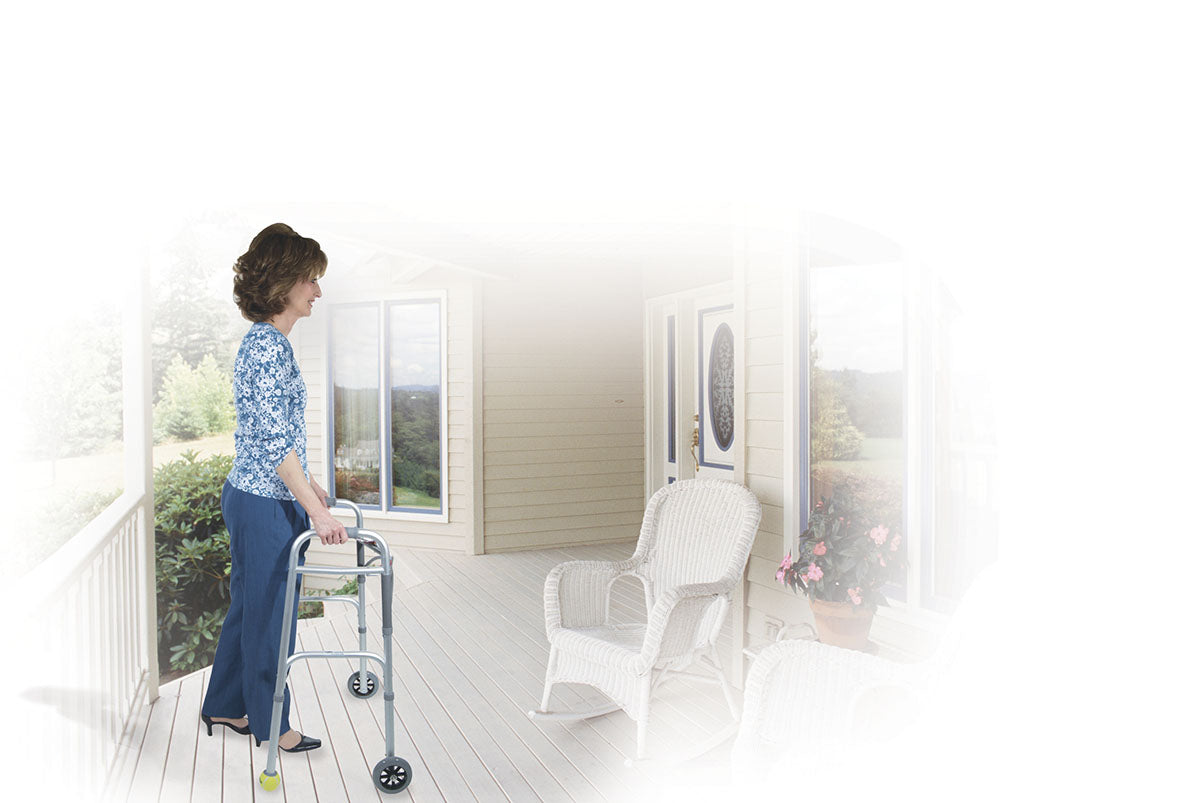 Drive, Swivel Lock Walker Wheels, 5", 1 Pair
