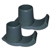 Drive, Walker Glide Ski, Gray, 1 Pair