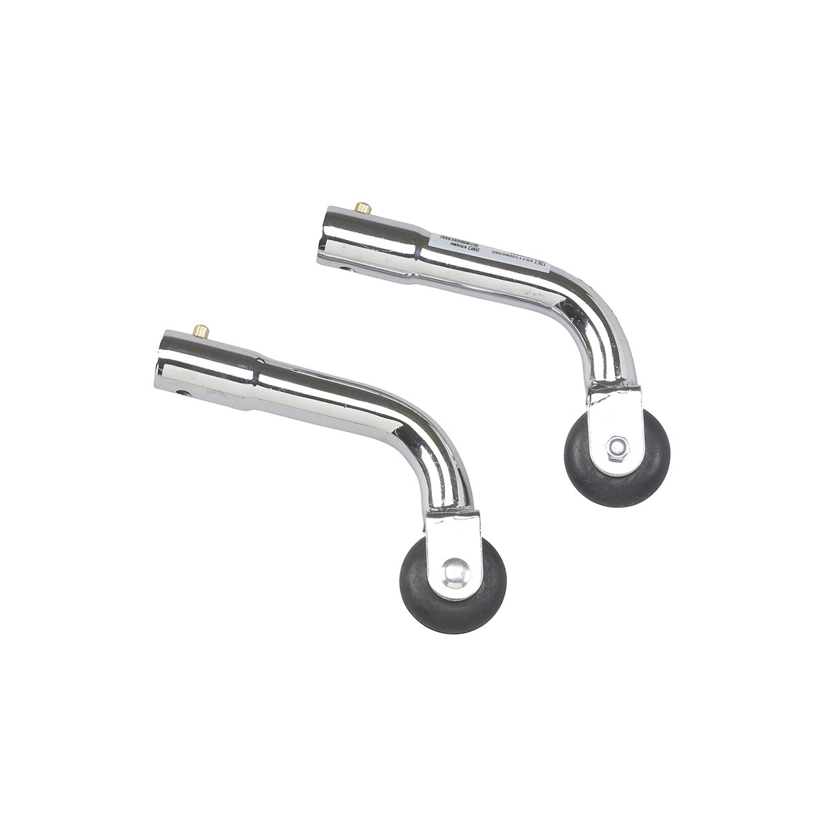 Drive, Anti Tippers with Wheels, 1 Pair