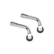 Drive, Anti Tippers with Wheels, 1 Pair
