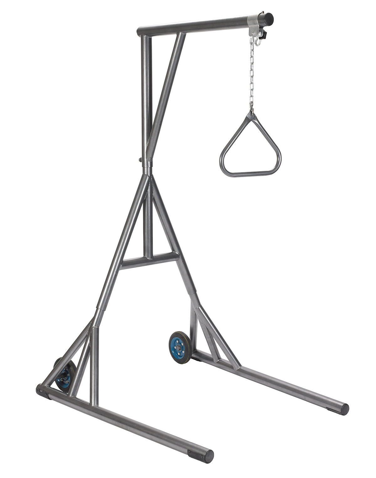 Drive, Heavy Duty Trapeze with Base and Wheels, Silver Vein