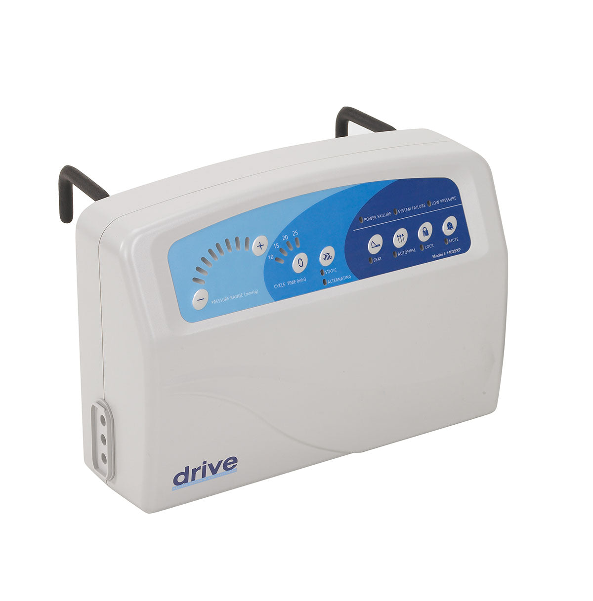 Drive, Med Aire Plus Defined Perimeter Low Air Loss Mattress Replacement System, with Low Pressure Alarm, 8"