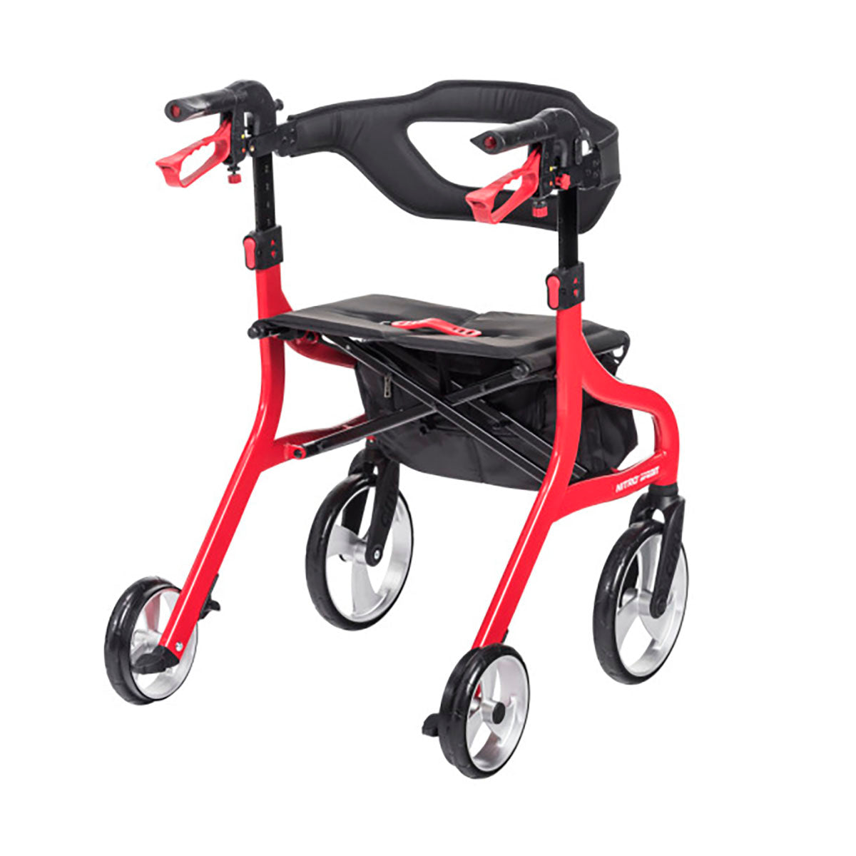 Nitro Sprint Rollator, Red