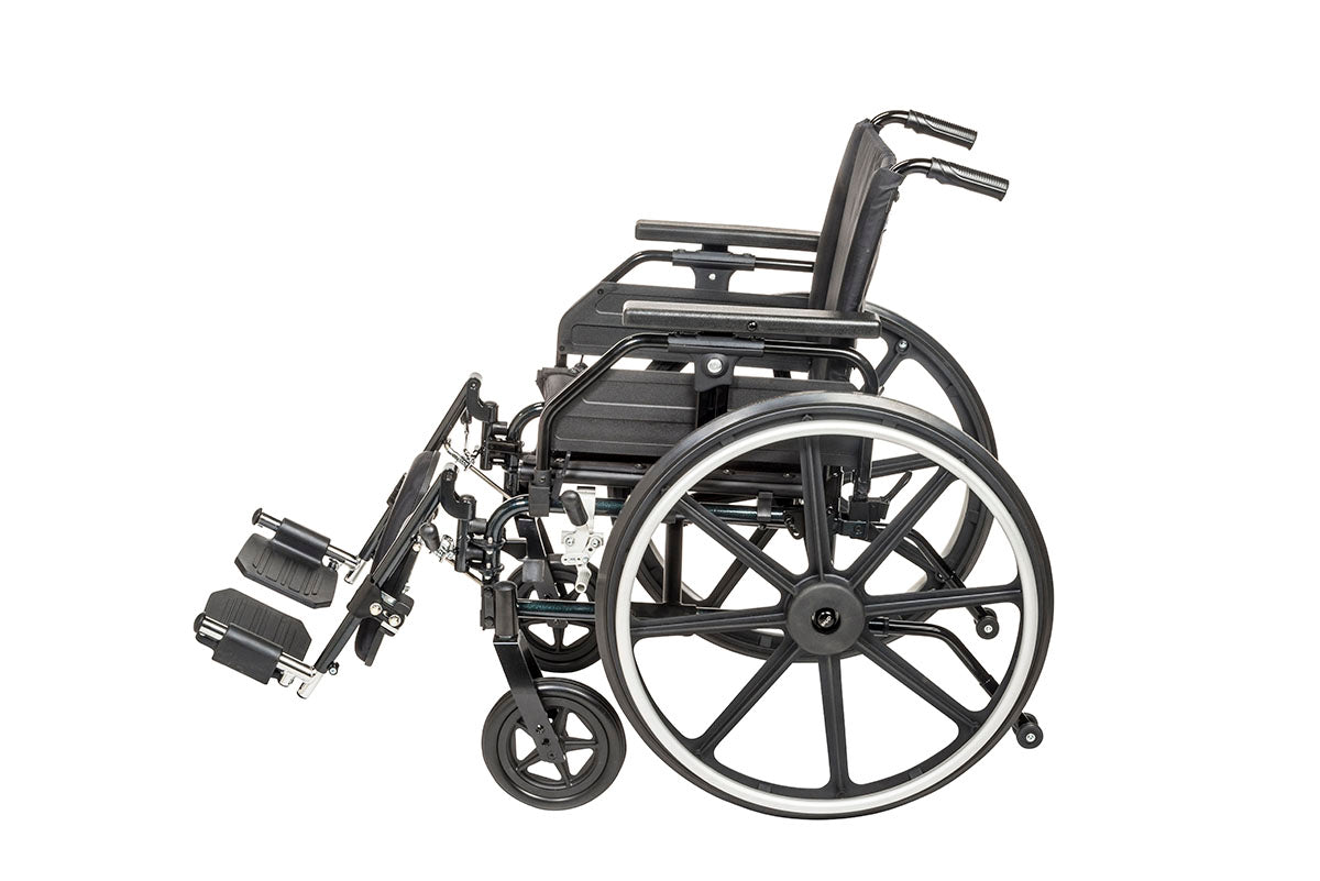 Drive, Viper Plus GT Wheelchair with Universal Armrests, Elevating Legrests, 20"
