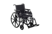 Drive, Viper Plus GT Wheelchair with Universal Armrests, Swing-Away Footrests, 20"