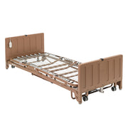 Drive, Full Electric Low Height Bed, Half Rails