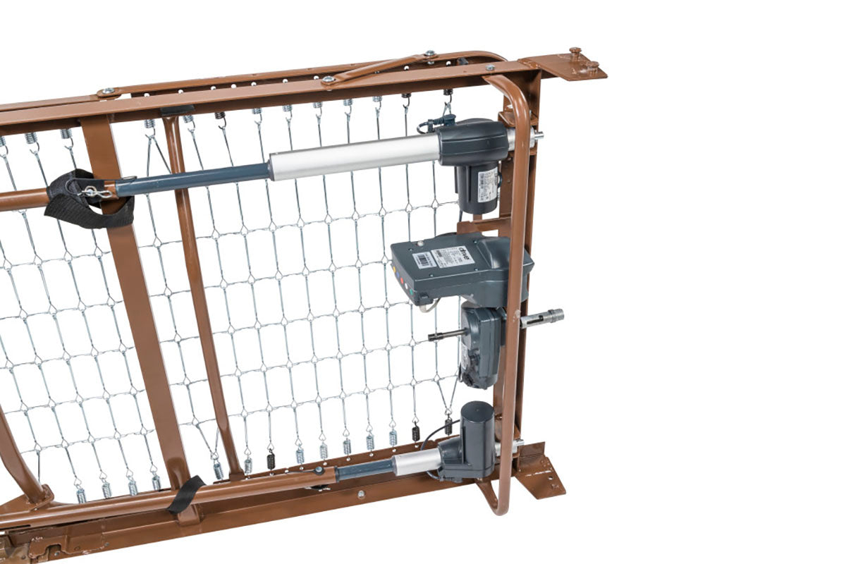 Drive, Full Electric Low Height Bed, Half Rails