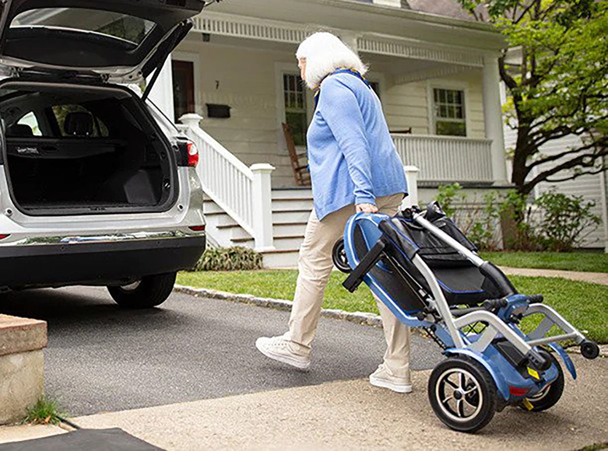 So Lite, Lightweight Folding Scooter, Red