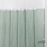 Disposable Privacy Curtains, Arbor Pattern, Case of 24