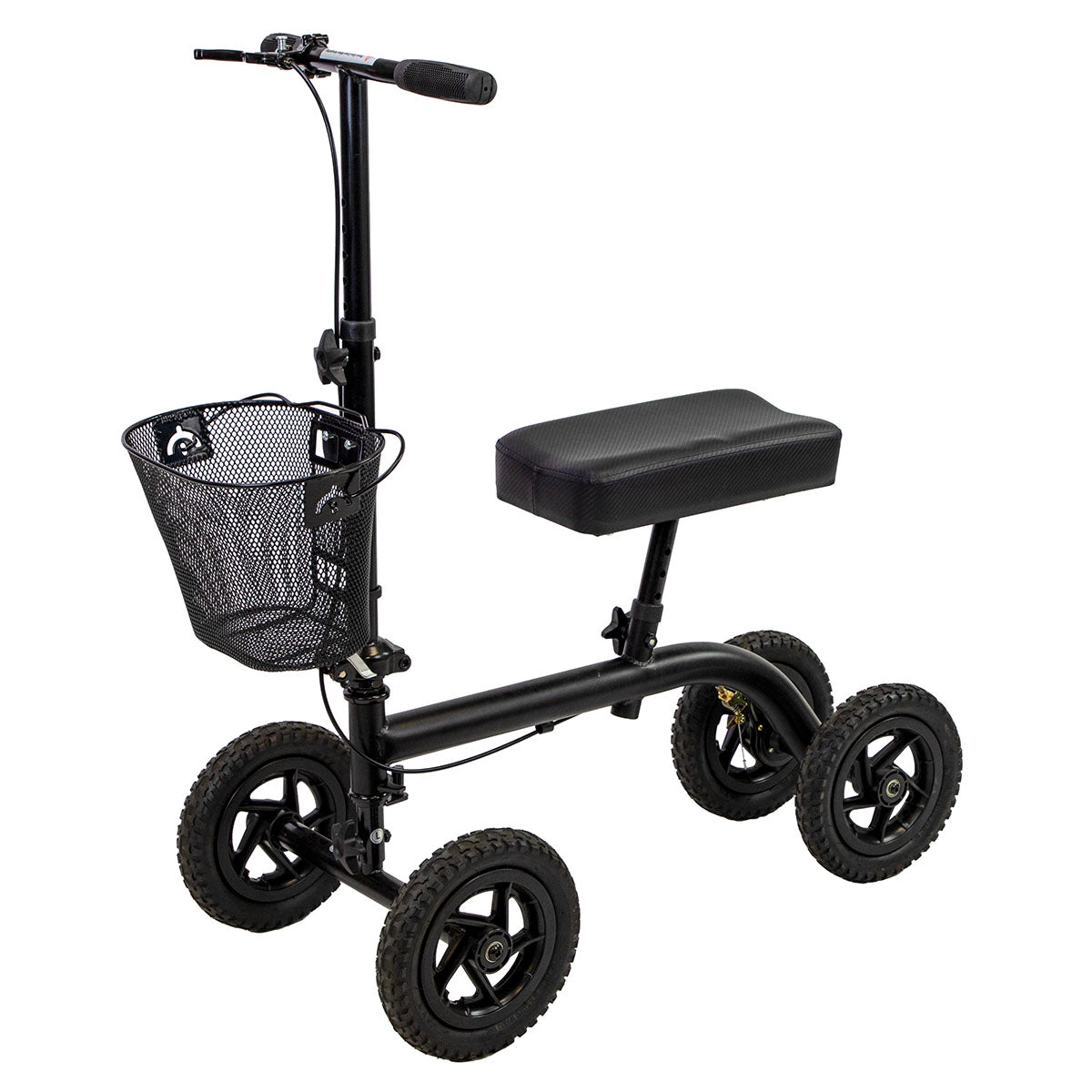 CanDo Knee Walker with Drum Brake, Black