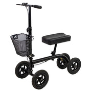 CanDo Knee Walker with Drum Brake, Black