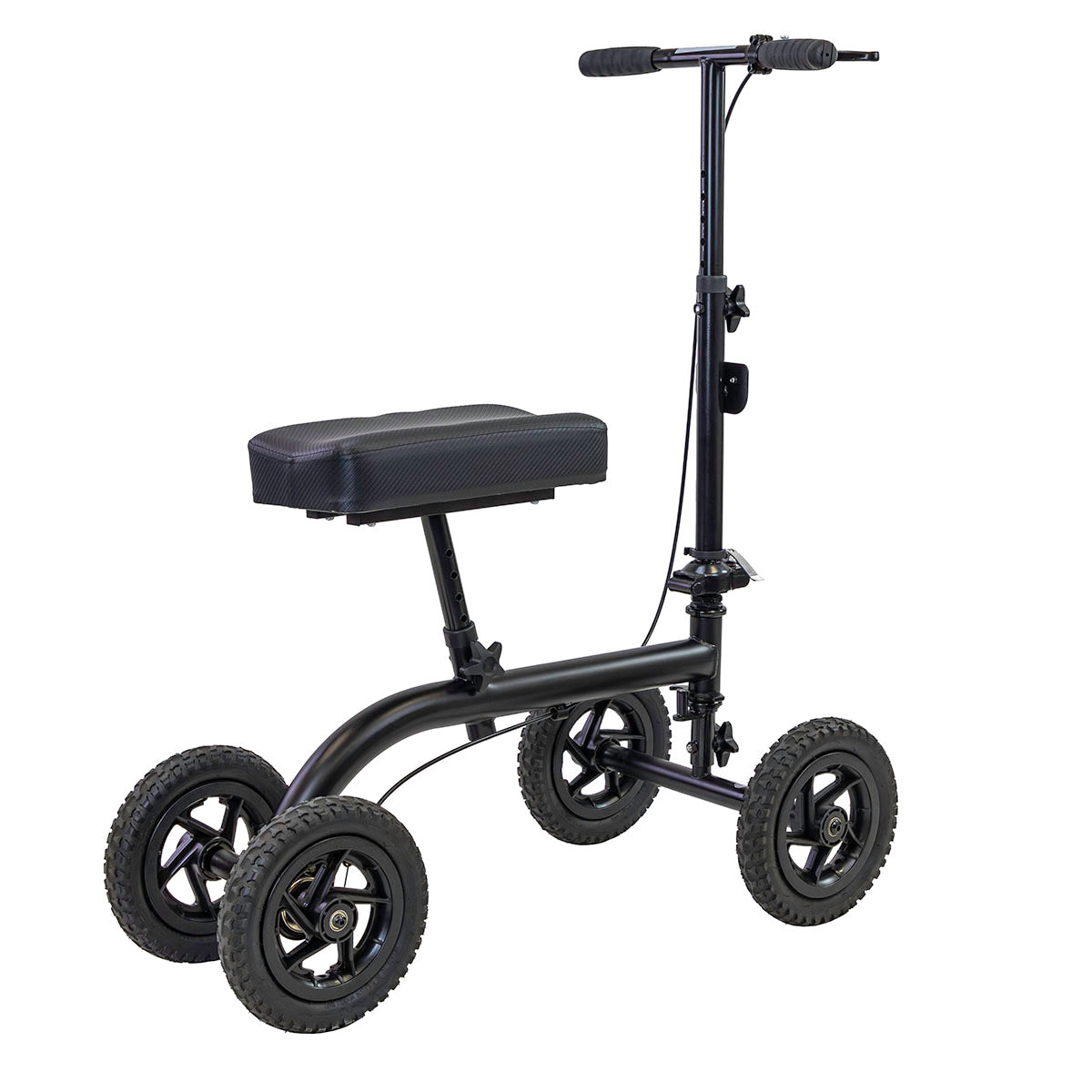 CanDo Knee Walker with Drum Brake, Black